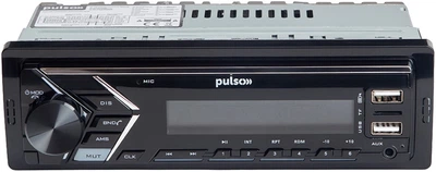Автомагнитола Pulso 110111:RGB, USB, FM, RCA, LCD-дисплей, 4х50 Вт, управление по Bluetooth