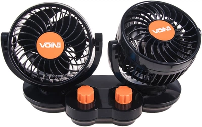 Автовентилятор двойной Voin HX-T308 4" 24V 10W