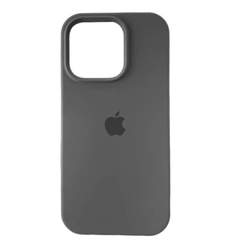 Cіліконовий чохол для iPhone 16 Pro Dark Grey FULL 71687