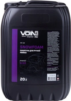 Автошампунь концентрат VOIN SnowFoam вторая фаза 1:10 pH7 20 л (VSF-120)