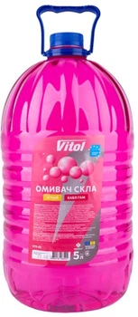 Омивач скла літній Vitol Бабл Гам 5 л (VTS- 53)