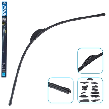 Щетка стеклоочистителя бескаркасная Vitol ULTRA 32" - 800 мм 13 адаптеров (VU-32800)