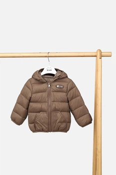 Куртка для хлопчика 90 колір коричневий No Brand ЦБ-00289106