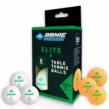 М’ячики для настільного тенісу Donic Elite безшовні 40 мм 6 шт