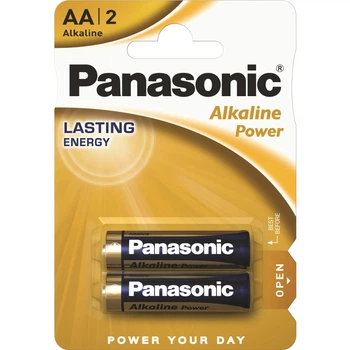 Батарейка Panasonic ALKALINE POWER лужна AA 1.5В 2 шт (LR6REB/2BP)