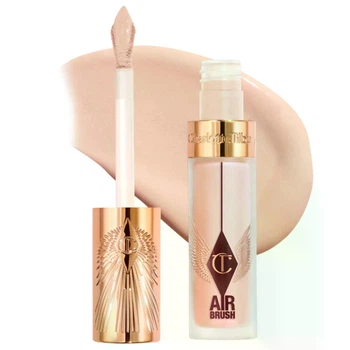 Консиллер Charlotte Tilbury Airbrush Flawless Crease-Proof, устойчив к складкам, размывает кожу, 4 Fair-Medium с холодными подтонами