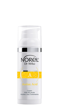 NOREL Azelaic Acid - Крем из 8% азелаиновой и транексамовой кислот для чувствительной и проблемной кожи, 50 мл