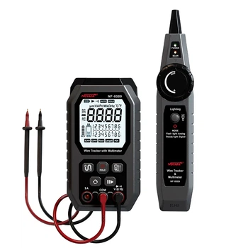 Багатофункціональний кабельний тестер, трасошукач NOYAFA NF-8509, PoE + мультиметр 2 в 1