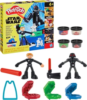 Набор для лепки Hasbro Play-Doh Звездные войны Световые мечи! (G1583)