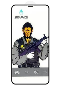 Защитное стекло 5D Anti-static Matte для Apple iPhone 13 / 13 Pro / 14/ 16e (6.1")