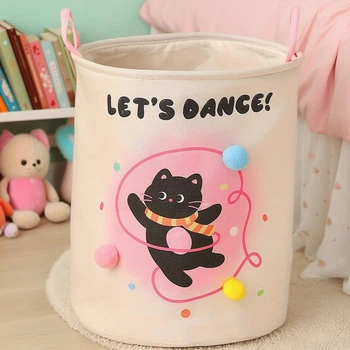 Кошик для іграшок, білизни, зберігання Let's Dance з підкладкою 50*40 см