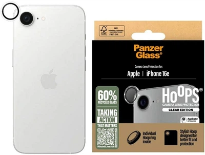 Захисне скло Panzer Glass Hoops Lens Protector для Apple iPhone 16e Transparent (PGRHOTRG29845)