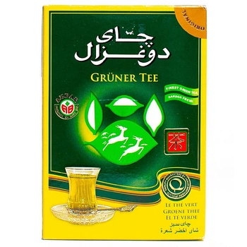 Зелений чай Akbar Do Ghazal Green Tea листовий 500г