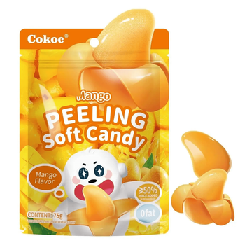 Желейні цукерки Cokoc Peelable Gummies Peeling Soft Candy Mango Манго 60г