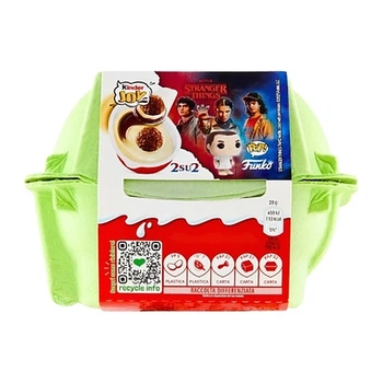Киндер Джой Очень Странные Чудеса Kinder Joy Funko Pop Stranger Things Egg Набор Яиц 2x20г