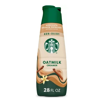 Растительные сливки Starbucks Horchata Shaken Espresso Oatmilk Creamer Эспрессо Хорчата 828 мл