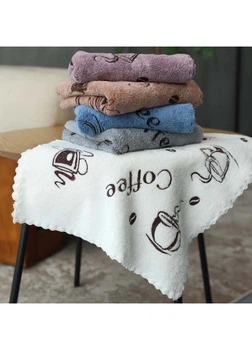 Набір кухонних рушників Coffee (мікрофібра) 5шт. 35x75 см (288)