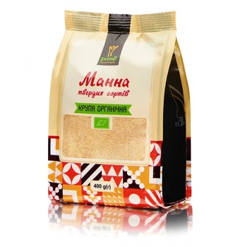 Манка органічна Екород, 400 г