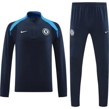 Спортивный костюм Челси (Chelsea) 2025-2026 темно-сине-голубой XL F0482