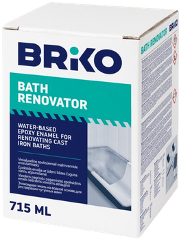 Фарба-емаль Briko 502289239 матова 715 мл Біла (4772013259749)