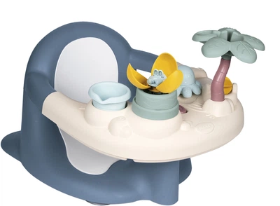 Стільчик для купання Smoby Little Водяні розваги 2 в 1 з функціональною ігровою панеллю (7600140408) (3032161404080)