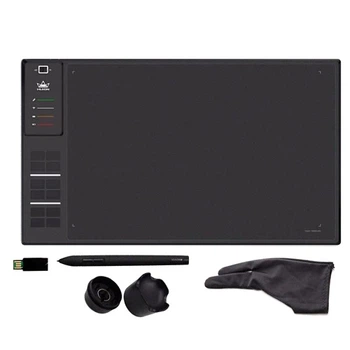 Графический планшет ПРО беспроводной HUION GIANO WH1409, 13.8x8.6