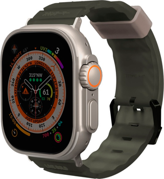 Ремінець Skinarma Shokku для Apple Watch 49/45/44 mm Olive (8886461244069)
