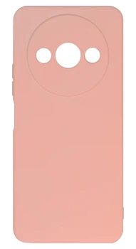 Панель Soft Silicone Case для Redmi A3/POCO C61, Рожевий