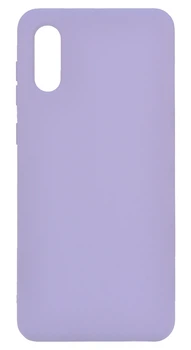 Панель Soft Silicone Case для Samsung A02 (A022), Світло-бузковий