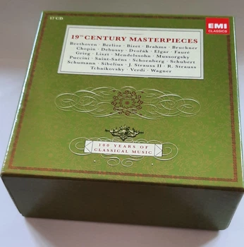 Музичний CD диск 19th Century Masterpieces - 100 Years of Classical Music 17 CD Box Set (Бокс Сєт Класичної музики)