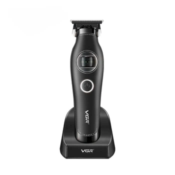 Триммер VGR V-880T Black с внешним роторным мотором External Rotor Motor и лезвием MIM Blade