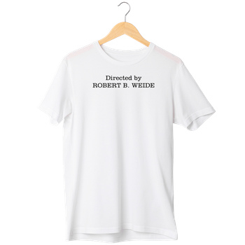 Футболка Ponty Shop "Directed by Robert B. Weid" - Білий - S