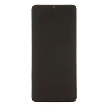 Дисплей (экран) Samsung A127 Galaxy A12, Original (PRC), С сенсорным стеклом, С рамкой, Черный - 271413