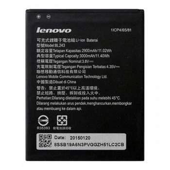 Акумулятор Lenovo A7000 / K3 Note / K50 / S8 A7600-m, BL-243, Original - 81553