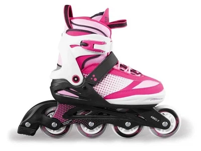 Ролики Crivit Jugend Softboot, розовые, ABEC-7,80 мм