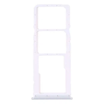 Держатель SIM-карты Tecno Spark 20, С разъемом на карту памяти, Белый - 564673