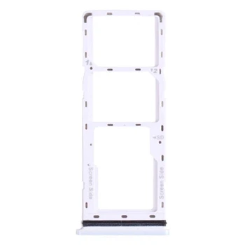 Держатель SIM-карты Tecno Spark 6, С разъемом на карту памяти, Белый - 564680