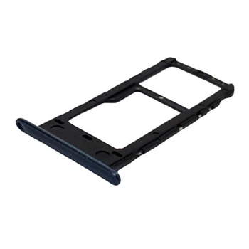 Держатель SIM-карты ZTE Blade V2020 Smart, С разъемом на карту памяти, Черный - 281506