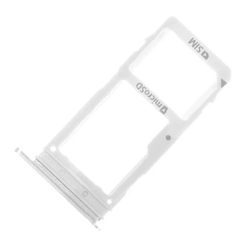Держатель SIM-карты Samsung A530 Galaxy A8 / A730 Galaxy A8 Plus, С разъемом на карту памяти, Серый - 176918