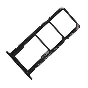 Держатель SIM-карты Huawei Y5 2018 / Y5 Prime, С разъемом на карту памяти, Черный - 189705