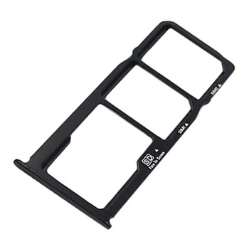 Тримач SIM-картки Nokia 3.2 Dual SIM, З роз'ємом на карту пам'яті, Чорний - 204431