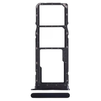 Держатель SIM-карты Samsung A055 Galaxy A05, С разъемом на карту памяти, Черный - 438321