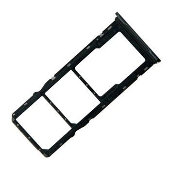 Держатель SIM-карты Samsung A045 Galaxy A04, С разъемом на карту памяти, Черный - 336062