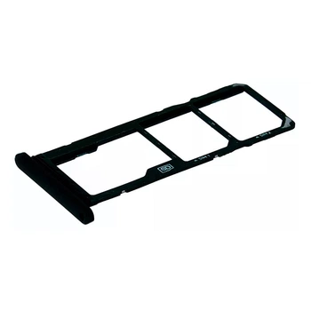 Держатель SIM-карты Nokia C21 Plus, С разъемом на карту памяти, Черный - 545657