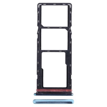 Держатель SIM-карты Tecno Spark 8, С разъемом на карту памяти, Синий - 424902