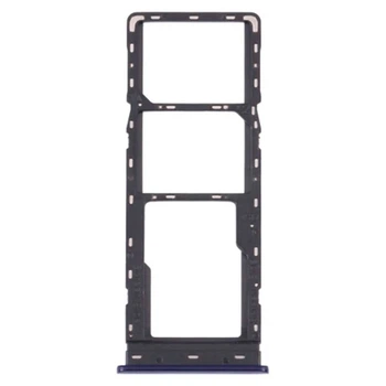 Держатель SIM-карты Tecno Spark 20, С разъемом на карту памяти, Черный - 564676