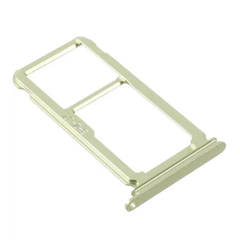 Держатель SIM-карты Huawei P10 Plus, С разъемом на карту памяти, Зеленый - 178109
