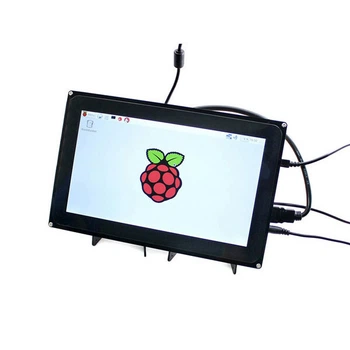 Одноплатный компьютер Raspberry Raspberry 10.1 Inch 1024x600 LCD HDMI(H)-CASE - 681206