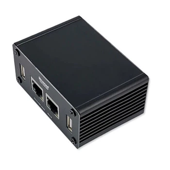 Сетевая плата расширения 2xEthernet в корпусе Raspberry Dual Net and Case - 680887