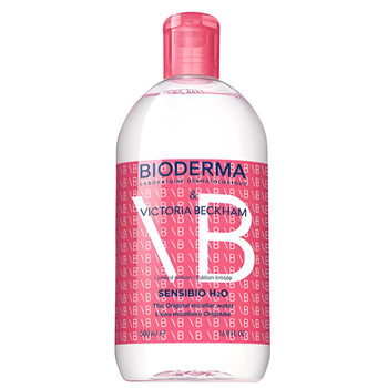BIODERMA Crealine Sensibio Victoria Beckham Н2О мицеллярная вода для чувствительной кожи 500 мл